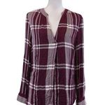 Soho Apparel SOHO New York Apparel Jeans Plaid Tunic Top Blouse Large Photo 0