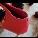 Privileged Demeter Lace Up Pink heels Size 8 Photo 4