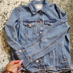 Old Navy  Light Blue Denim Jacket Photo 5