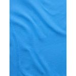 Athleta New M Momentum Seamless 2.0 Crop Tee Cornflower Blue Medium Photo 3