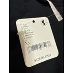 Free People NEW  Jazzy Women's Black Sleeveless Lace Ruched Mini T-shirt Dress XS Photo 4