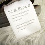 Anthropologie  | Small Gray Woven Faux Leather Crossbody Shoulder Bag Purse Chain Photo 4