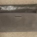 Stella & Dot  gray purse- clutch with attachable matching/adjustable strap. Photo 0