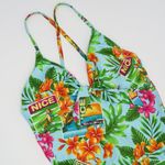 Kathy Ireland Vintage 90s Tropical Swim Dress Photo 8