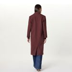 The Drop Liam Oversized Long Wool Blend Coat Decadent Chocolate 3X Brown Photo 1