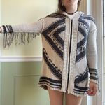 Free People Show Me Fringe Sweater Hoodie Photo 6