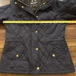 Barbour  Navy Blue Millfire Diamond Quilted Jacket Size 10 MSRP 265.00 Photo 8