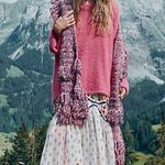 Free People  Harrison Bunny Fuzzy Oversized Crew  NWOT Size xs Photo 2