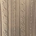 Requirements Sleeveless Ribbed beaded Brown Top  XL Photo 3