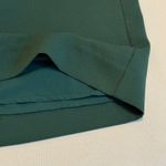 Ann Taylor  Dress Petite Teal Green Cap Short Sleeve Twist Front Sheath Size 0P Photo 4