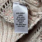 Maurice's Short Sleeve Sweater Dress Tan With Speckles of Pink, Teal & Gold Photo 4