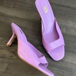 ZARA NWOT  LAVENDER HEELED SANDALS Size 8 Photo 1