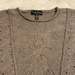 Gretty Zueger alpaca wool blend soft roll neck sweater S Photo 6