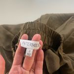 Intermix  Green Khaki Cupro Paper Pant Size 2 Photo 1