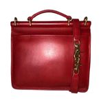 Coach Vintage WILLIS Red Glove Tanned Top Handle Crossbody Satchel 9927 USA COA Photo 2