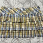 American Eagle Y2K  PLAID PLEATED MICRO MINI SKIRT WOMENS SIZE 14 Photo 0