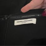 Amanda Uprichard  Queen Halter Maxi Gown In Black Photo 8