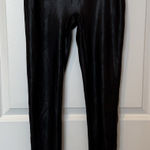 Spanx  Womens Faux Leather Leggings Size Medium Shaping Smooth Comfort Photo 0