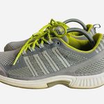 Biofit Womens Size 10 X Wide 2E Shoes Gray Stretch Knit‎ Walking Sneakers 987 Green Photo 0