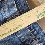 Gap  Mom Jean High Rise medium wash denim jeans straight leg 14 Tall 32 inseam Photo 8