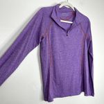 Orvis Quarter Zip Long Sleeve Active Athletic Outdoor Gorpcore 1/4 Zip Shirt Photo 3