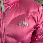 The North Face  Pink Puffer Down Jacket Photo 2