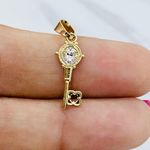 ✨ 10k solid gold pendant San Benito Key Pendant ✨ Tiny Pendant St Benedict Photo 1