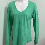 Lilly Pulitzer  Jodie Long Sleeve V Neck Top Size L Photo 0