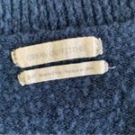 Urban Outfitters  Blue V Neck Knit Sweater Soft Cozy Casual Trendy Pullover Small Photo 4