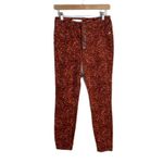 Anthropologie Pilcro Pants Womens 29 Rust Corduroy High-Rise Skinny Button Fly Photo 1