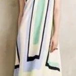 Maeve Anthropologie Color Block Geometric Maxi Dress Sleeveless Size Small Photo 1