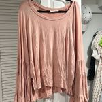 Peach Love California  Pale Pink long sleeves too with flare sleeves Photo 0