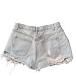 Missguided Misguided Distressed Petite Denim Shorts Size 6P Photo 4