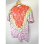 Pink Floyd  Tee Womens Size Small Tie Dye Crewneck 100% Cotton Short Sleeve Photo 5