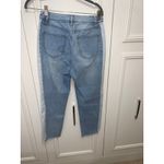 PacSun  Women's Mid Rise Cropped Distressed Mom Jeans Blue‎ Size 25 Photo 6