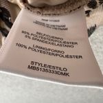 Francesca's Meraki Animal Print Mesh Zoey Bodysuit Women's Small Beige/Brown New Brown Photo 6