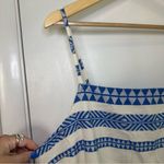 Aerie American Eagle  Jacquard Open Back Dress. Size: XL. Blue and White. NWT. Photo 2