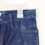 Free People  Lacey Snake Print Faux Front Pockets Skinny Jeans, Size 28 Photo 6