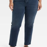 Universal Threads New Universal Thread Women's Mid-Rise 80's Slim Fit Jeans Dark Wash Size 14 NWT Photo 0