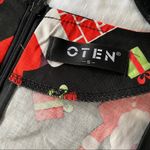🆕 NWOT Oten Santa/Gift Box Print 50’s Style Dress Photo 5