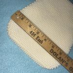 WALBORG vintage hand beaded pearl wristlet with gold chain NEW Photo 7