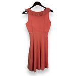 J.Crew  Silk Coral Ruffle Wrap Dress Sleeveless Summer Cocktail Party Womens 0 Photo 1