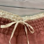 ZARA  NWT 100% Linen Bermuda Shorts Underwear Waist Pale Pink Size S ref 3187/712 Photo 4