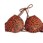 Victoria's Secret  bikini top in a leopard print size 34C Photo 1