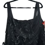 Show Me Your Mumu NEW NWOT  Stephanie Dress Black 3D Floral Embroidery Photo 2