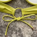 Victoria's Secret VICTORIA’S SECRET Limeade Yellow Malibu Fabulous Strappy Push Up Bikini Top NEW Photo 12