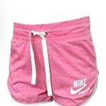 Nike  Women's Sport Shorts in Pink with White Accents Photo 5