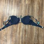 Roxy Blossom Babe Smocked Triangle Bikini & Smocked Bottoms Swimwear Set Small Photo 5