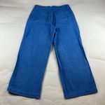 Old Navy Cornflower Blue Dyed Denim High Rise Baggy Wide Leg Pants 12 Photo 5