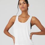 Alo Yoga  White All Day Tank Top Photo 0